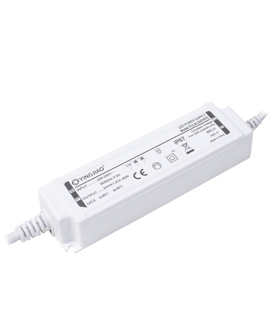 LED lighting power supply 24V 1.66A 40W waterproof IP67 YINGJIAO | YCL40-2401660
