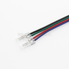 Złączka jednostronna do taśm LED RGB COB zaciskowa z przewodem | 12mm